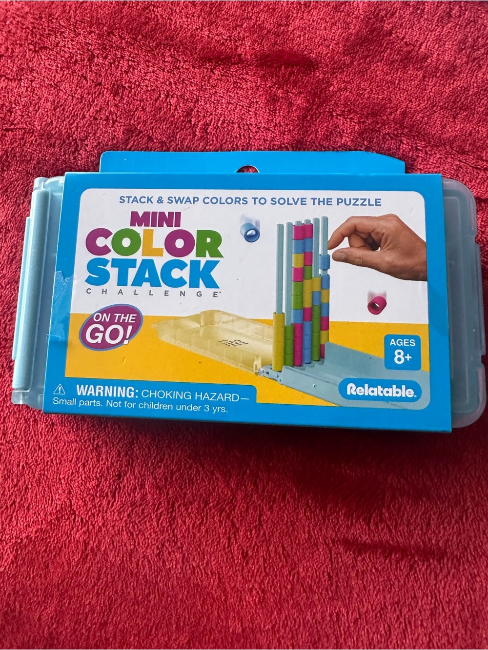 Mini Color Stack Challenge - Travel Puzzle Game